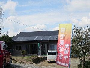 ロフト付き平屋建て　完成現場見学会開催しました